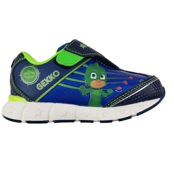 NEW PJ Masks Boys Blue Light-Up Athletic Sneaker Shoes Size 8 Toddler - Picture 7 of 16